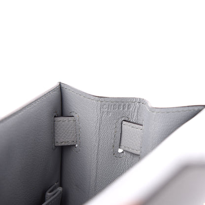 Hermes Epsom Kelly Sellier 28 Bleu Glacier 7 of 11