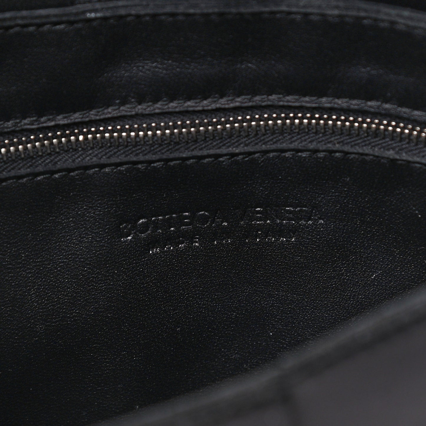 Lambskin Maxi Intrecciato Cassette Crossbody Bag Black