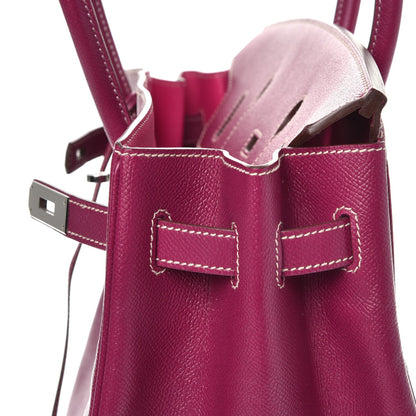 Hermes Epsom Candy Birkin 35 Tosca Rose Tyrien 16 of 42