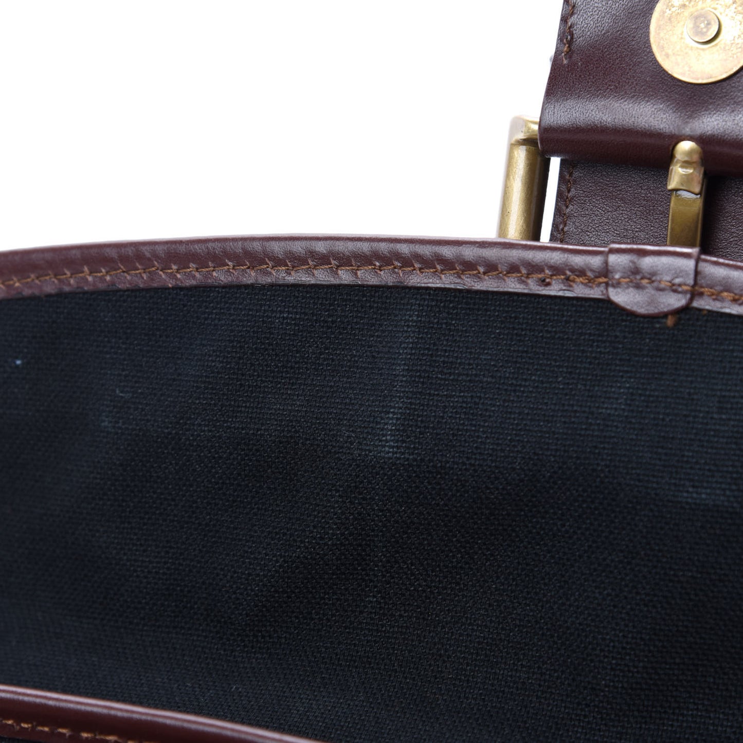 Haymarket Check Buckle Shoulder Bag Chocolate