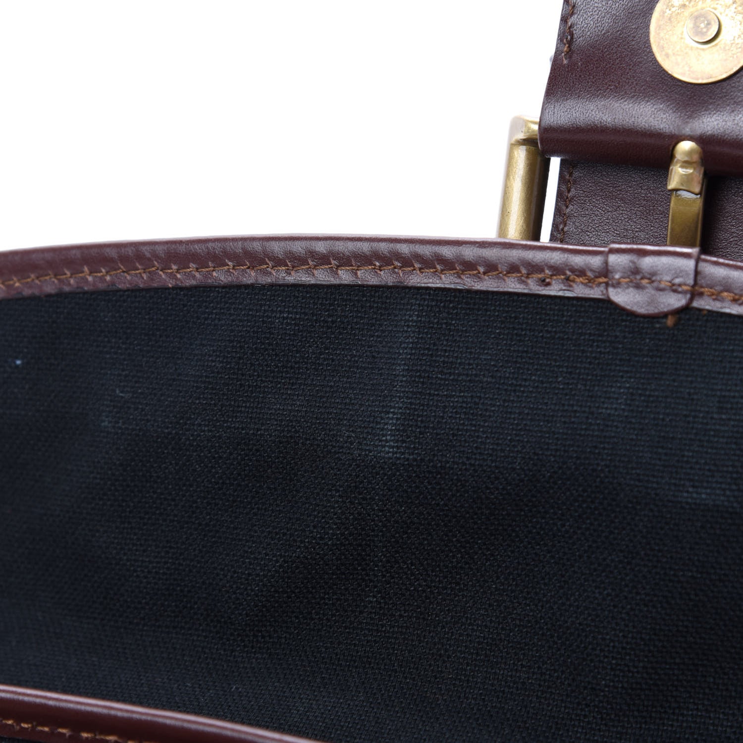 Burberry Haymarket Check Buckle Shoulder Bag Chocolate 9 of 12