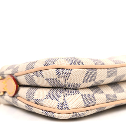 Louis Vuitton Damier Azur Liv Pochette 8 of 10