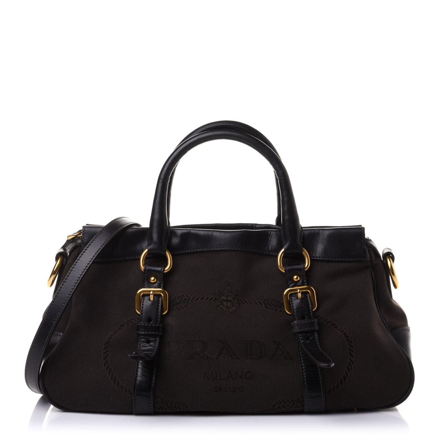 Jacquard Logo Tote Corda Bruciato