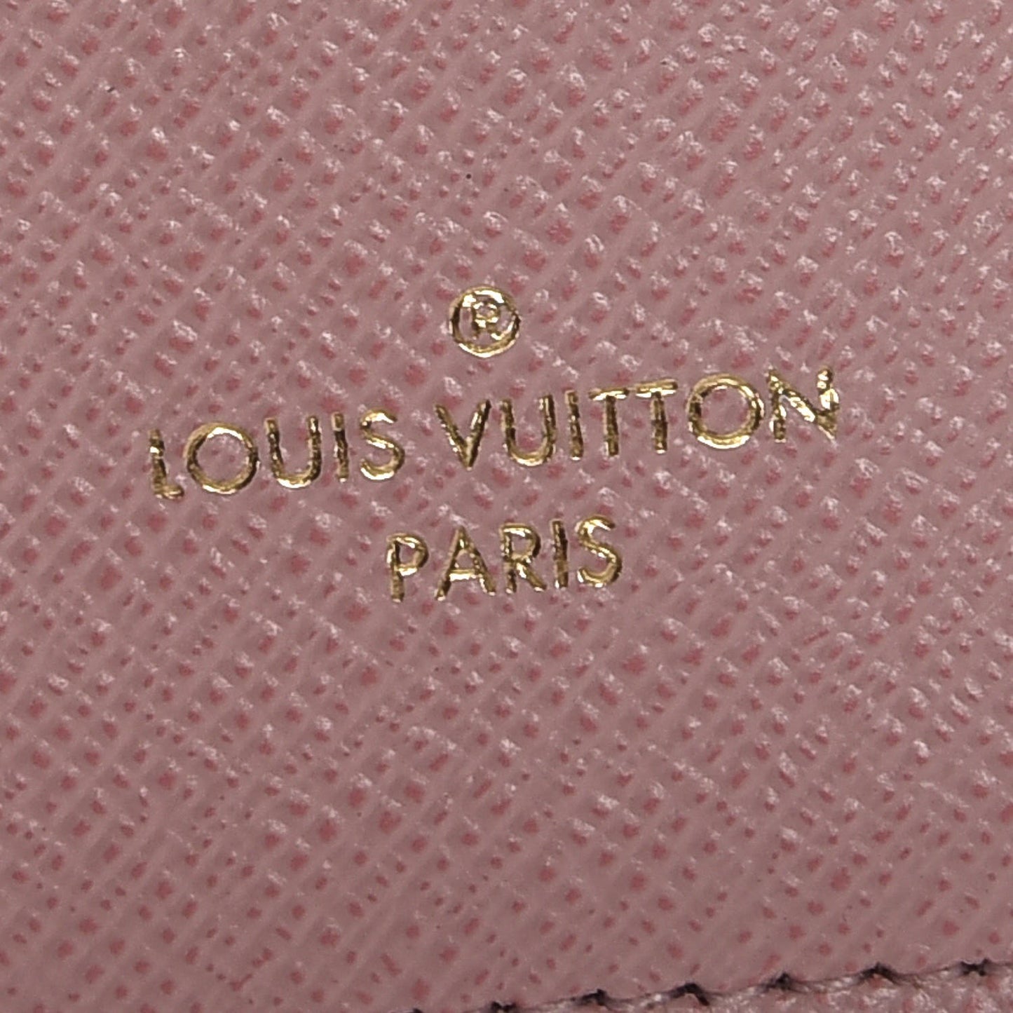 Monogram Zoe Wallet Rose Ballerine