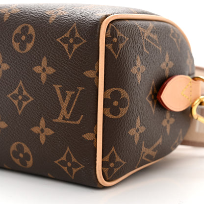 Louis Vuitton Monogram Speedy Bandouliere 20 Beige 9 of 9