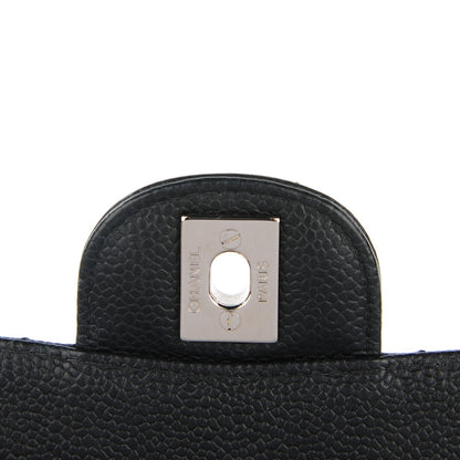 Chanel Caviar Quilted Medium Double Flap Black 5 of 9