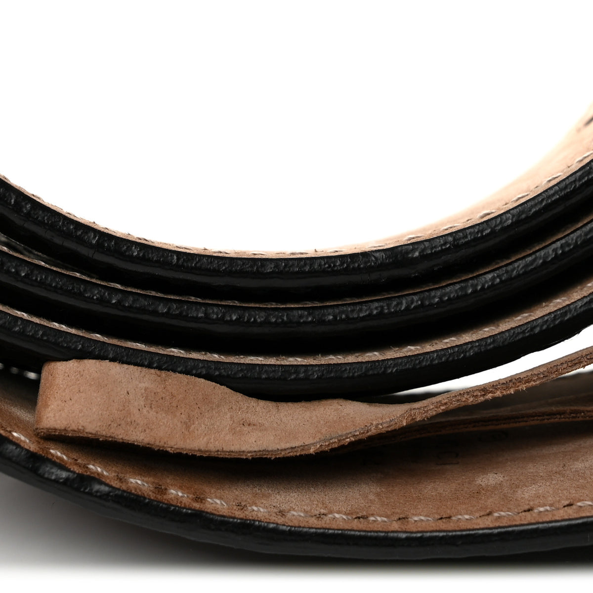 Gucci Guccissima Interlocking G Belt 105 42 Black 7 of 7