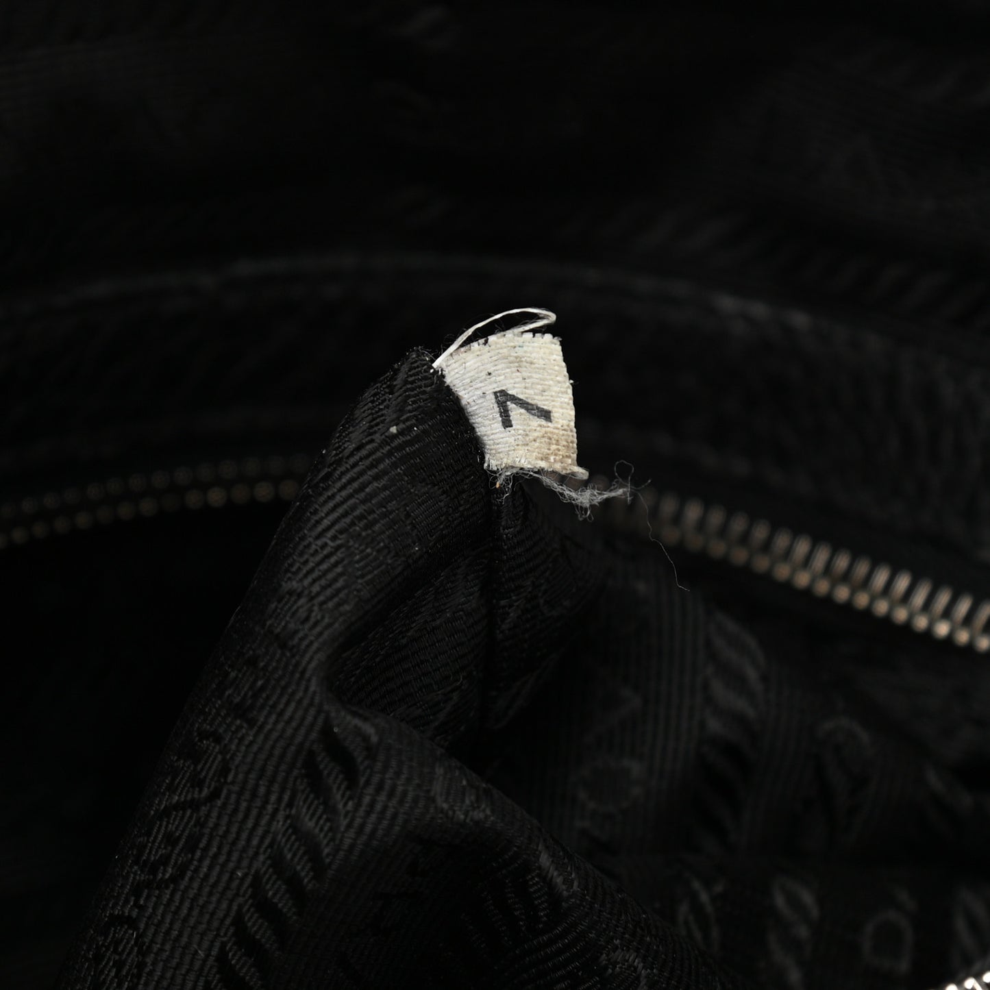 Vitello Daino Print Logo Bowler Black