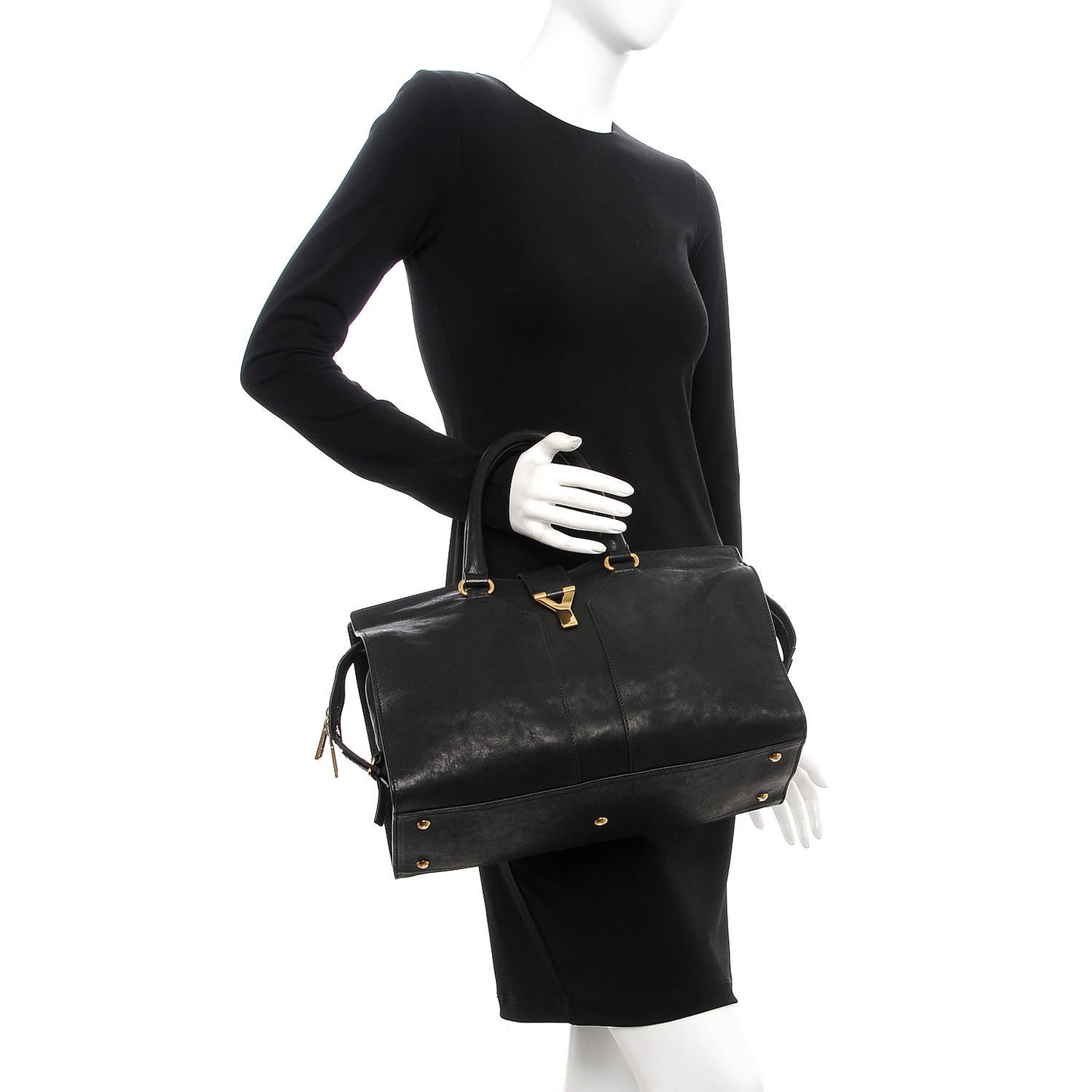 Sheepskin Medium Cabas ChYc Black