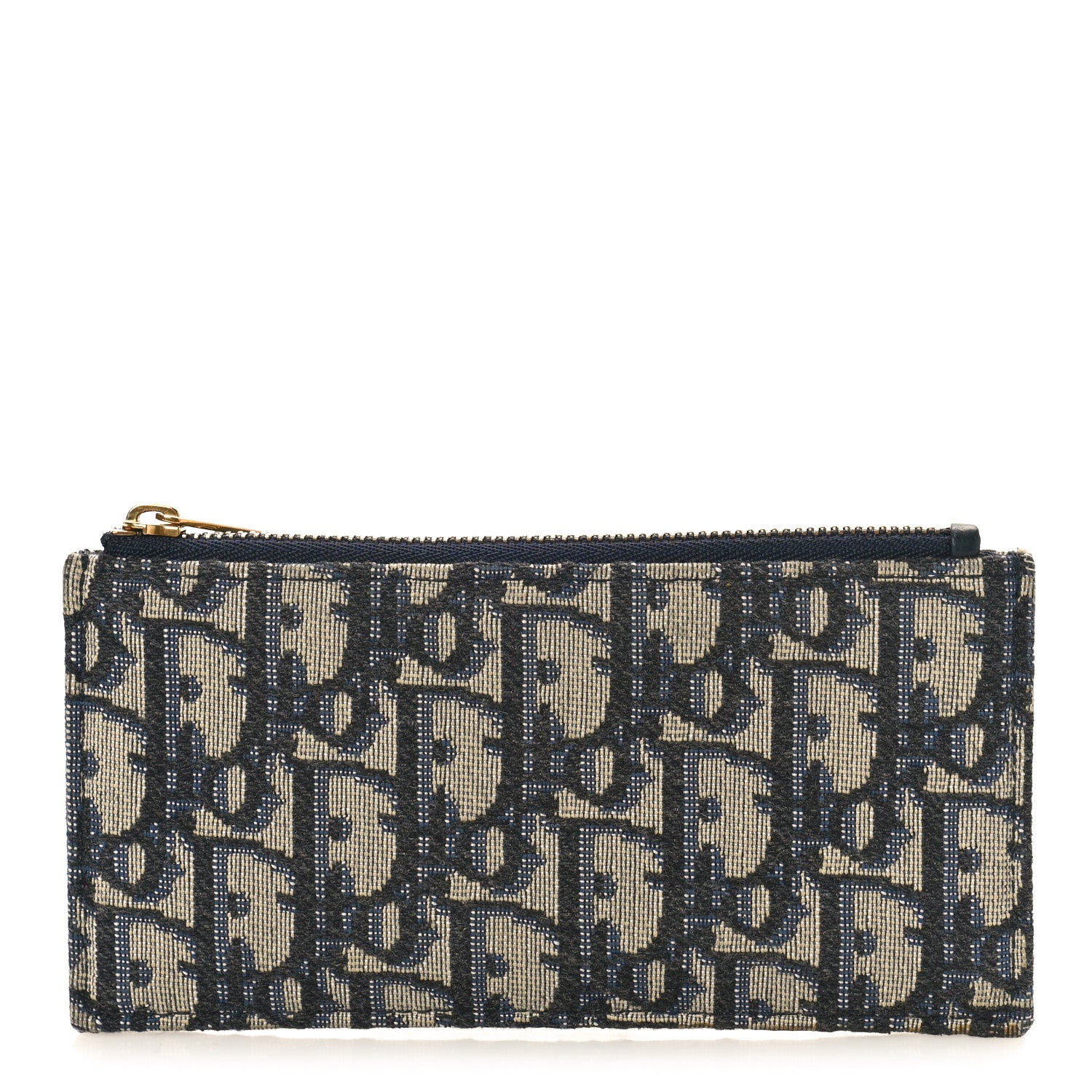 Christian Dior Oblique Dior Pouch Navy Blue 1 of 8