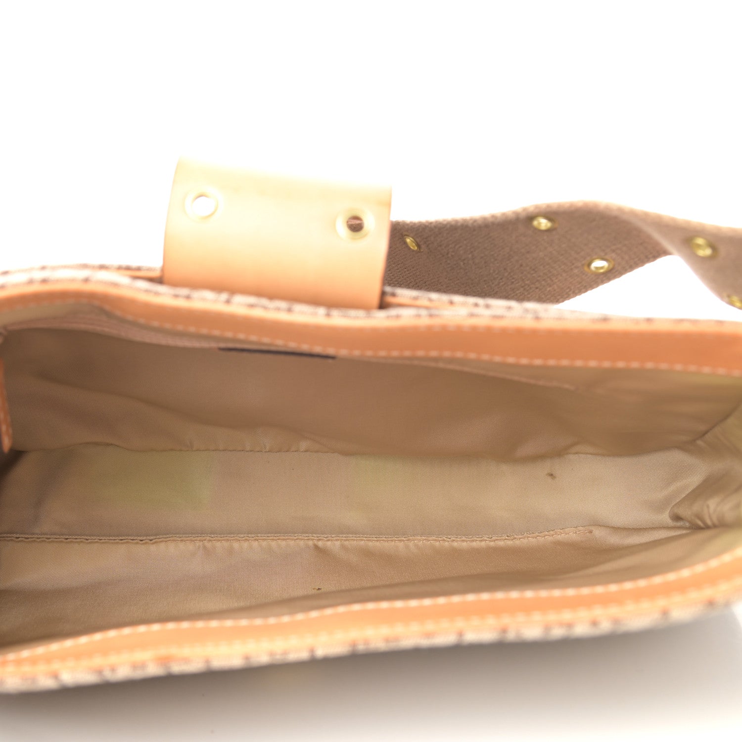 Christian Dior Calfskin Monogram Street Chic Large Columbus Ave Beige 5 of 9