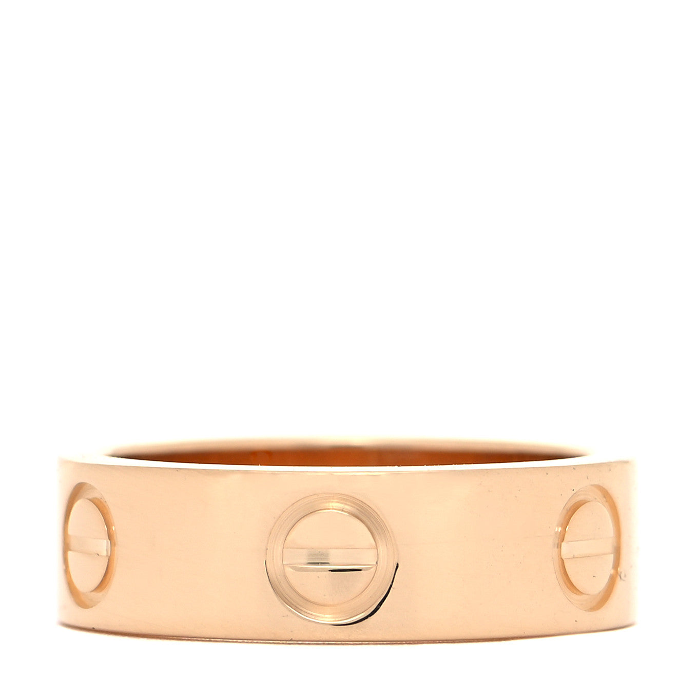 18K Yellow Gold 5.5mm LOVE Ring 49 4.75