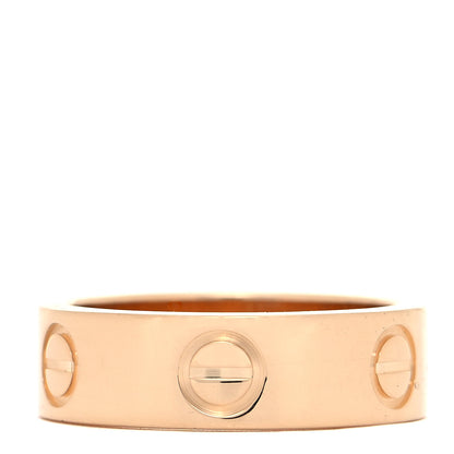 Cartier 18K Yellow Gold 5.5mm LOVE Ring 49 4.75 1 of 4
