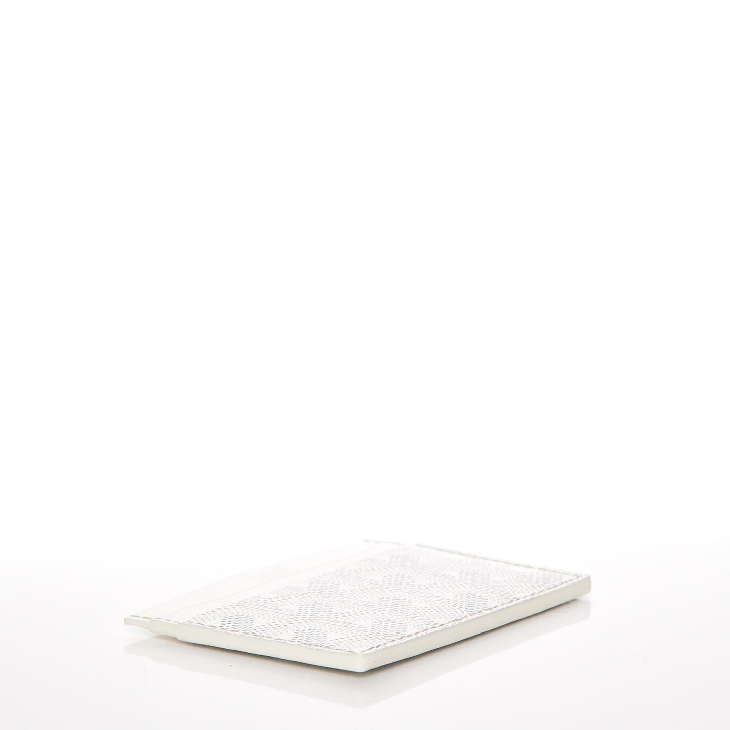 Goyardine Saint Sulpice Card Holder White