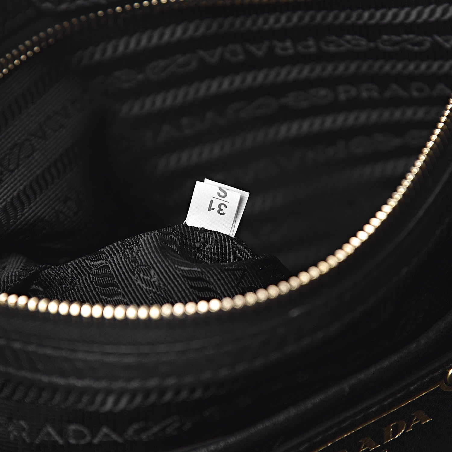 Prada Vitello Daino Tote Black 7 of 10