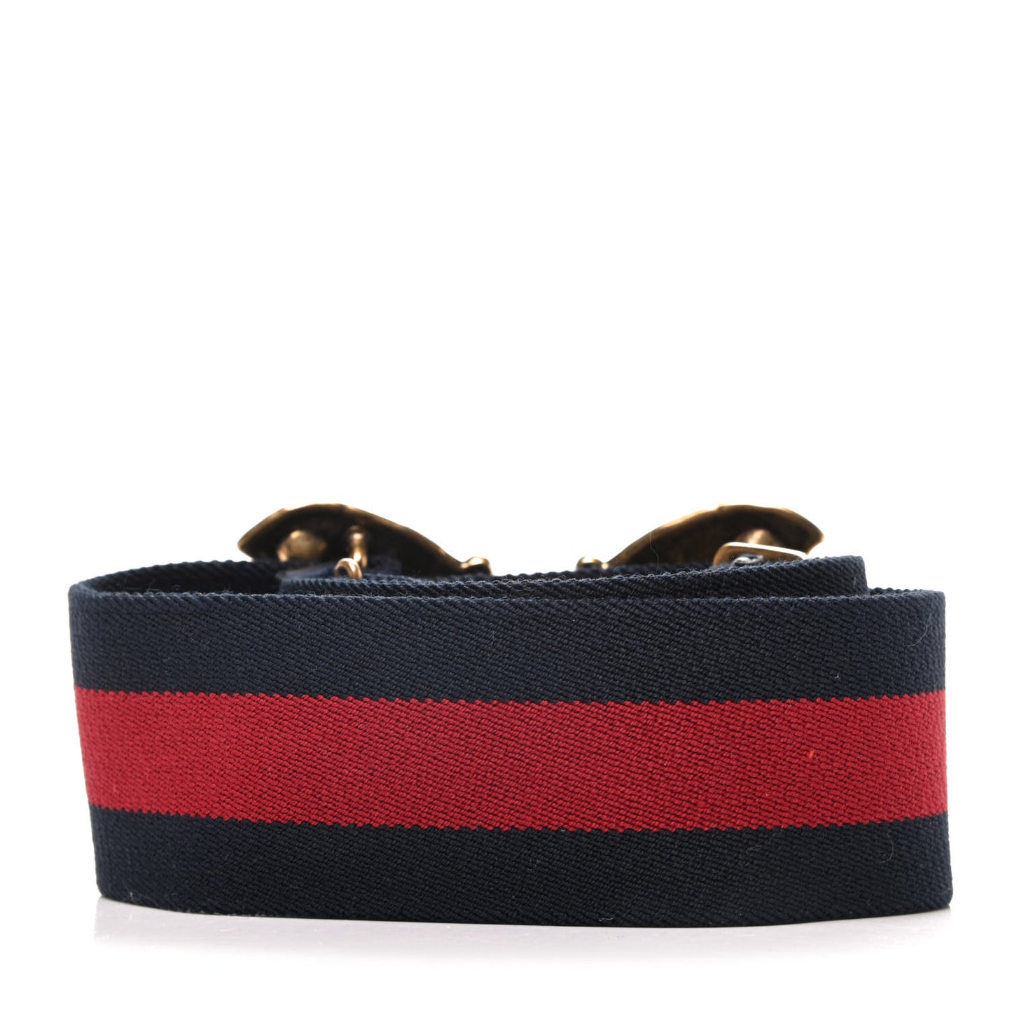 Nylon Web Embellished Butterfly Belt 95 38 Red Blue