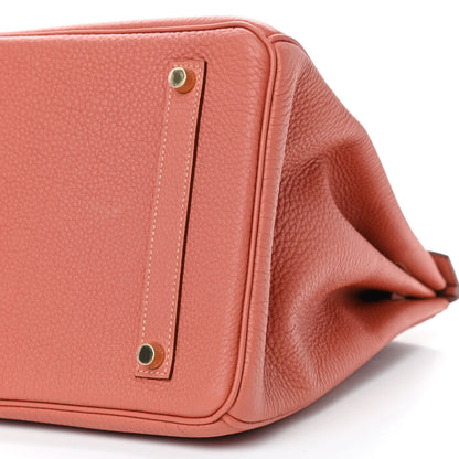 Hermes Togo Birkin 35 Rose Thé 6 of 10