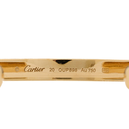 Cartier 18K Yellow Gold LOVE Cuff Bracelet 20 4 of 4