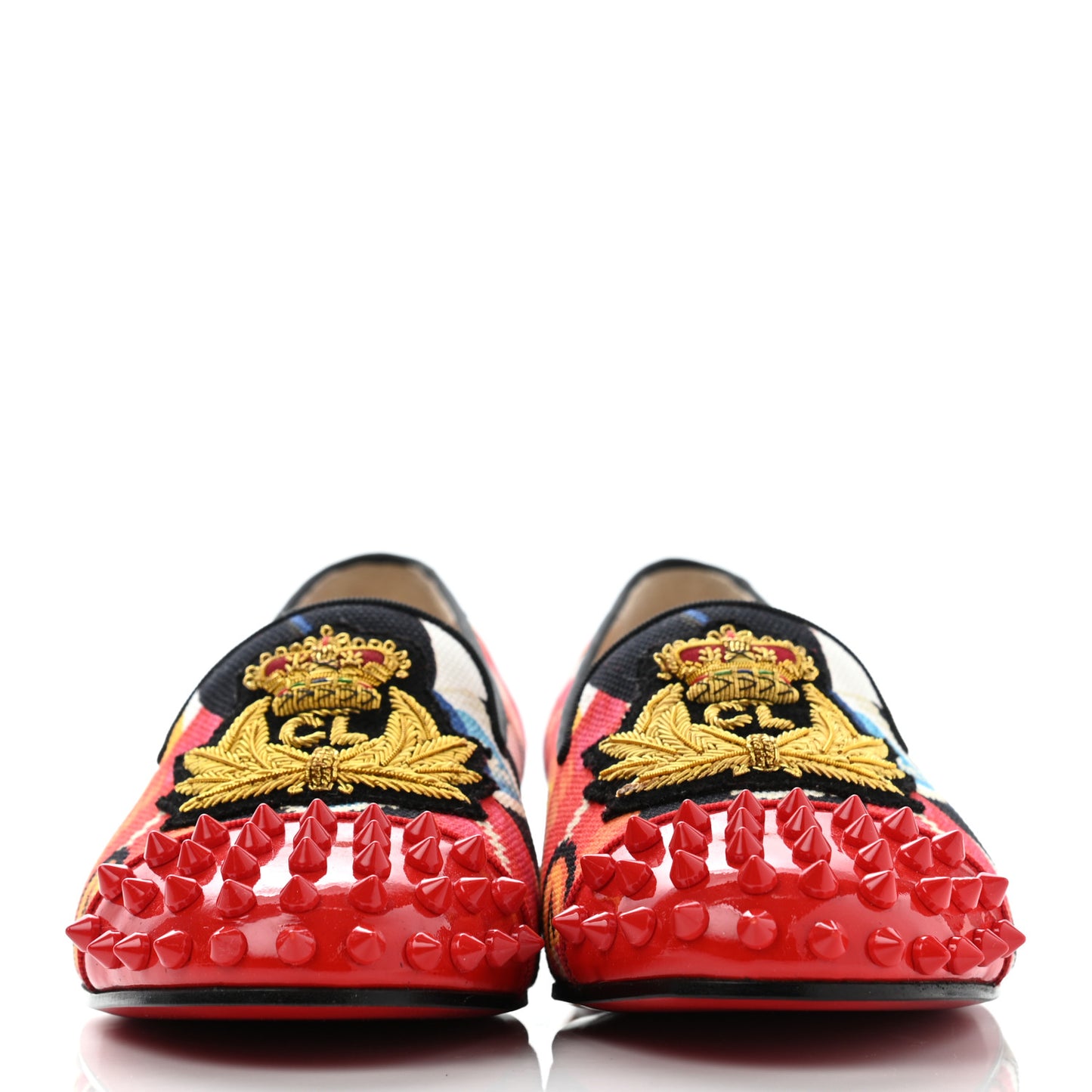 Patent Hawaii Intern Flat Loafers 35.5 Multicolor
