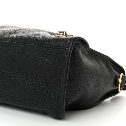 Balenciaga Chevre Gold Metallic Edge Hardware City Black 10 of 10