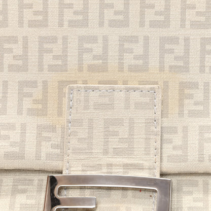 Fendi Zucchino Spalmati Forever Mama Baguette White 11 of 12