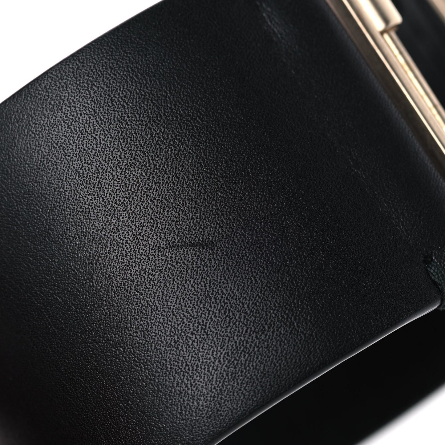 Calfskin CC Wide Cuff L Black