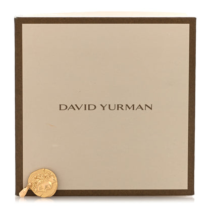 David Yurman 18K Yellow Gold Virgo Zodiac Amulet Pendant 4 of 4