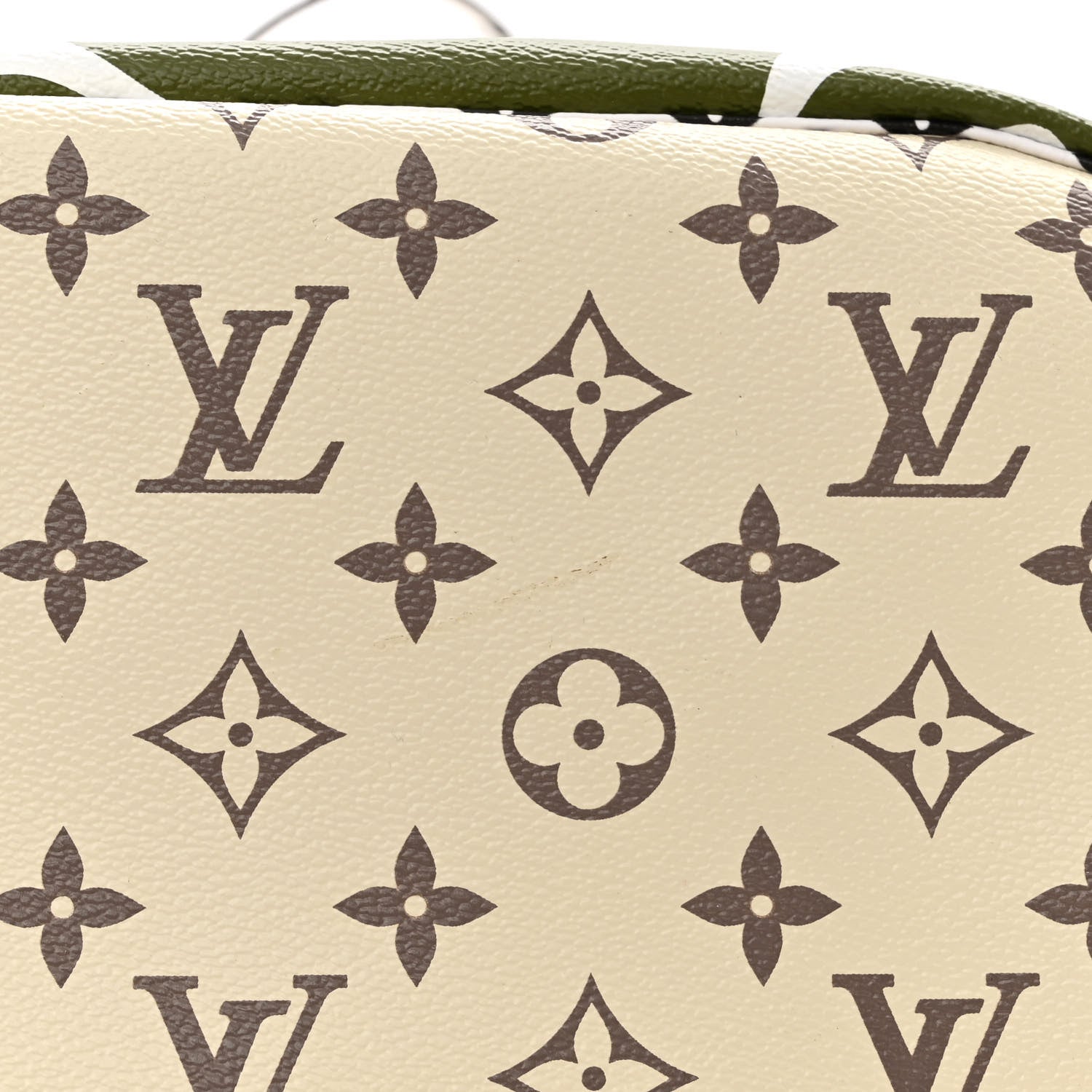 Louis Vuitton Monogram Giant Neverfull MM Kaki 10 of 10