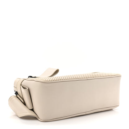 Bottega Veneta Perforated Calfskin Leggero Intrecciato Belt Bag Mist Plaster 4 of 11