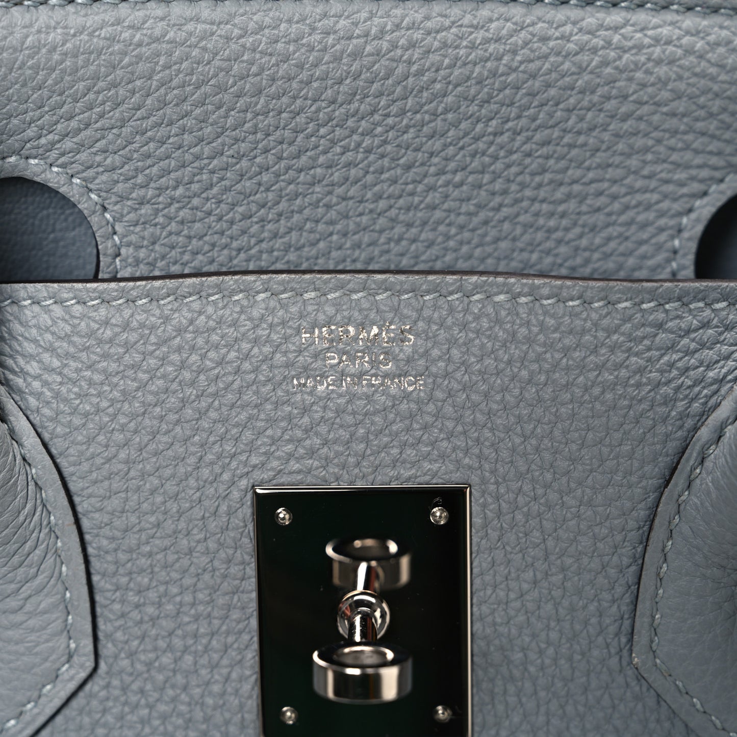 Togo Birkin 30 Bleu Glacier