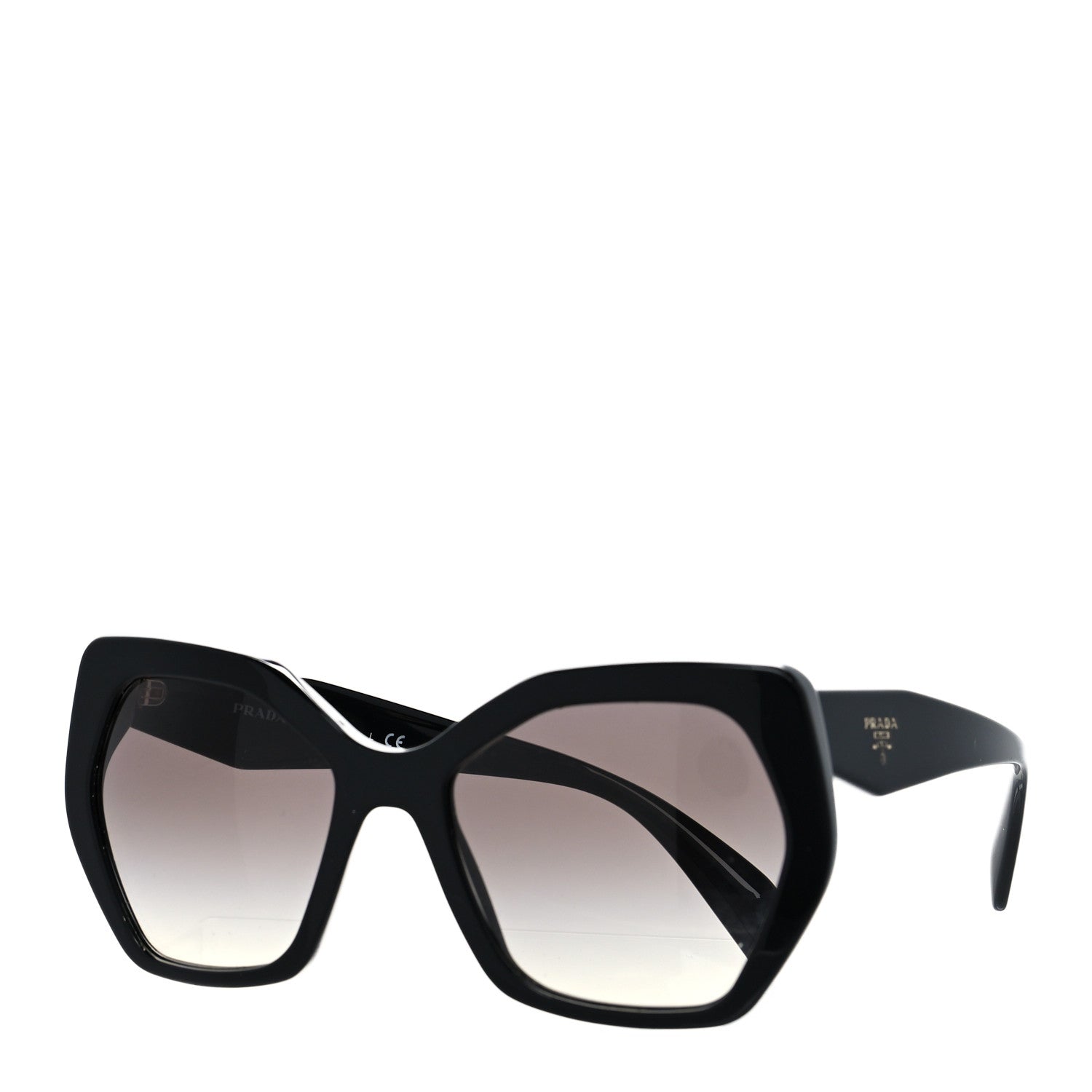 Prada Sunglasses SPR 16R Black 1 of 7