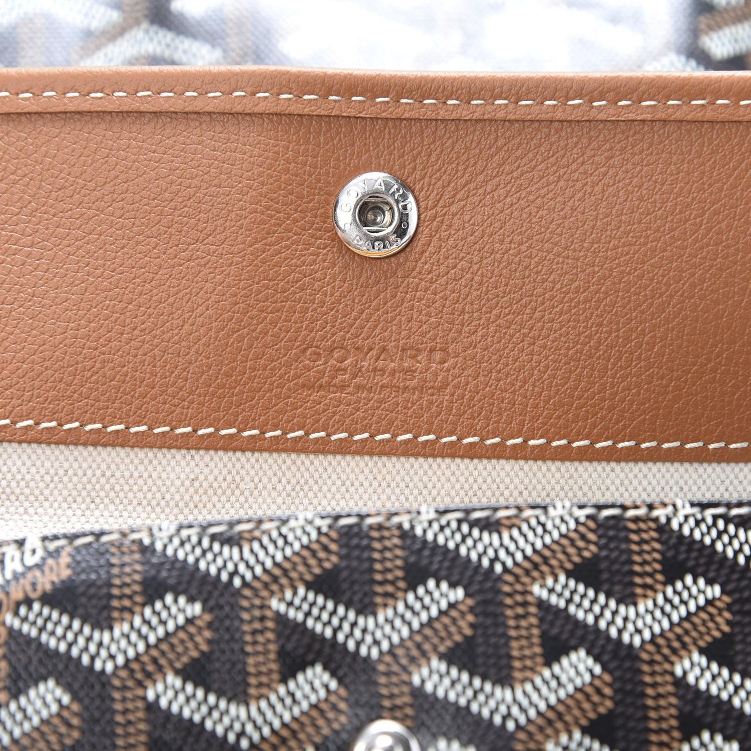 Goyard Goyardine Saint Louis GM Black Gold 7 of 11