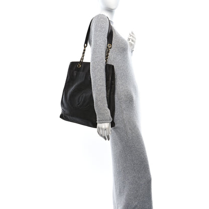 Chanel Lambskin CC Shoulder Bag Brown 2 of 12