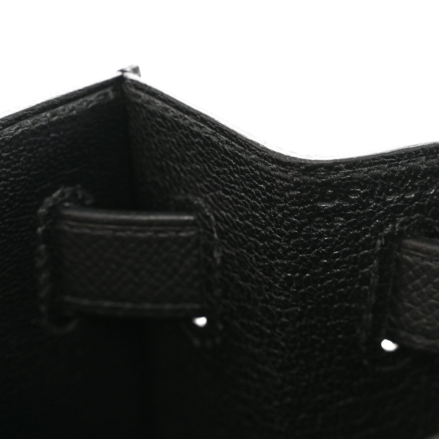 Hermes Epsom Kelly Sellier 28 Black 7 of 13
