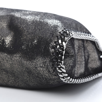 Stella McCartney Chamois Shiny Dotted Falabella Fold Over Tote Ruthenium 10 of 10