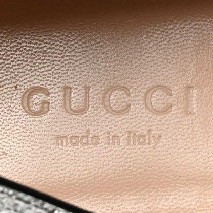 Gucci Galassia GG Marmont Fringe 50mm Loafer Pumps 39 Argento 7 of 12