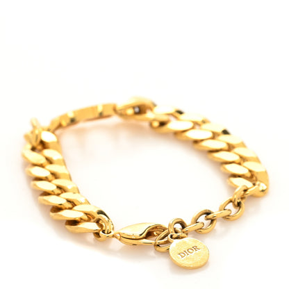 Christian Dior Metal Danseuse Etoile Chain Bracelet Gold 3 of 4
