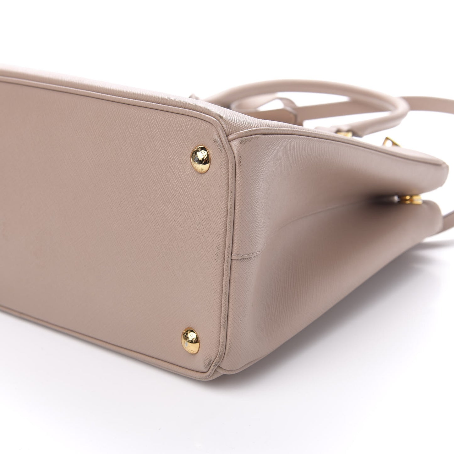 Saffiano Medium Galleria Double Zip Tote Cipria