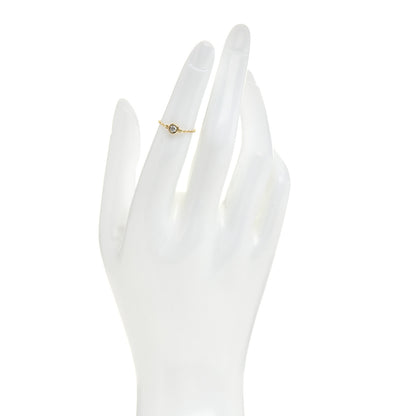 Tiffany 18K Yellow Gold Diamond .07ct Elsa Peretti Diamonds By The Yard Ring 47 4 2 of 4