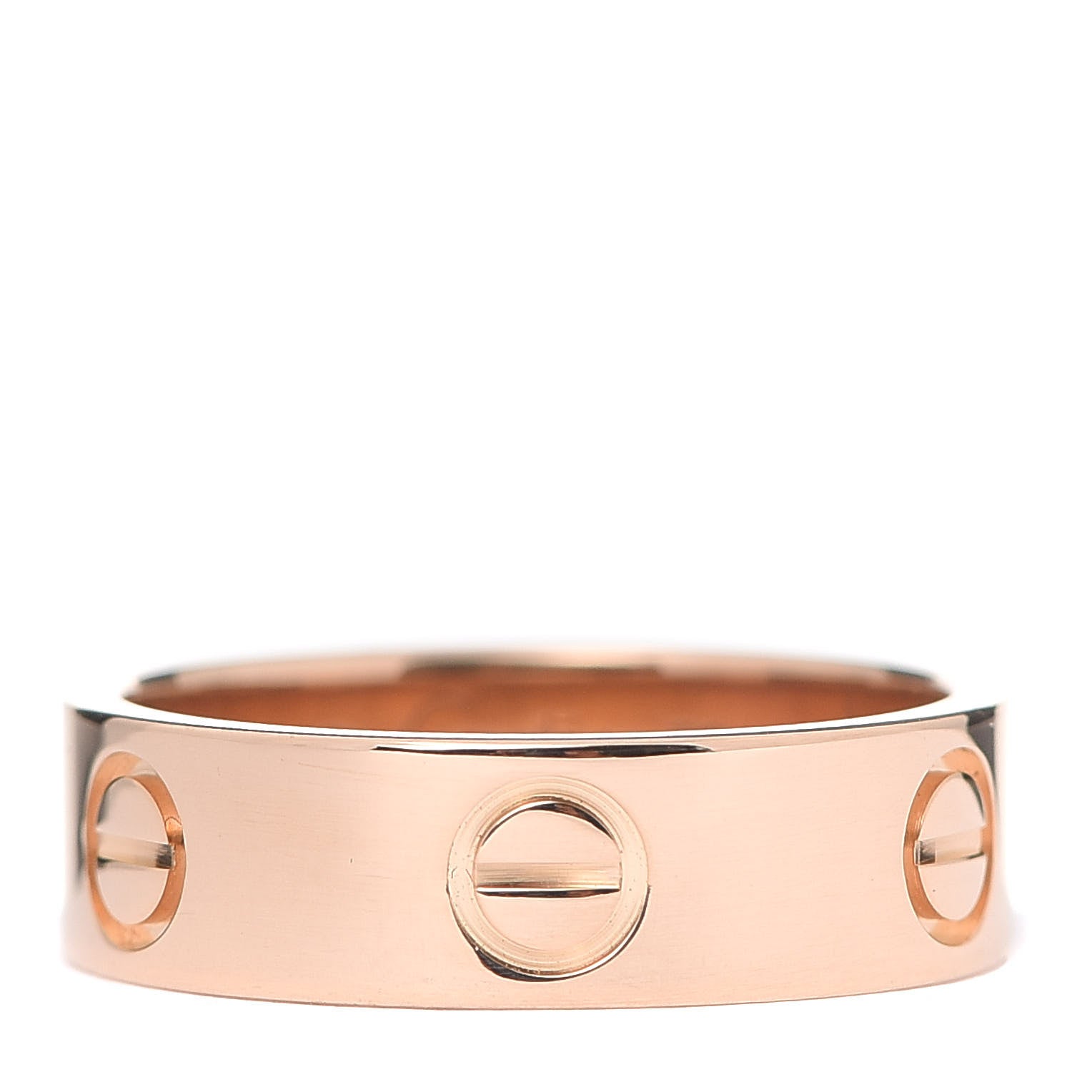 Cartier 18K Pink Gold 5.5mm LOVE Ring 52 6 1 of 6