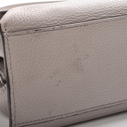 Gucci Cellarius Calfskin Small Bamboo Daily Top Handle Bag Storm Grey 13 of 14