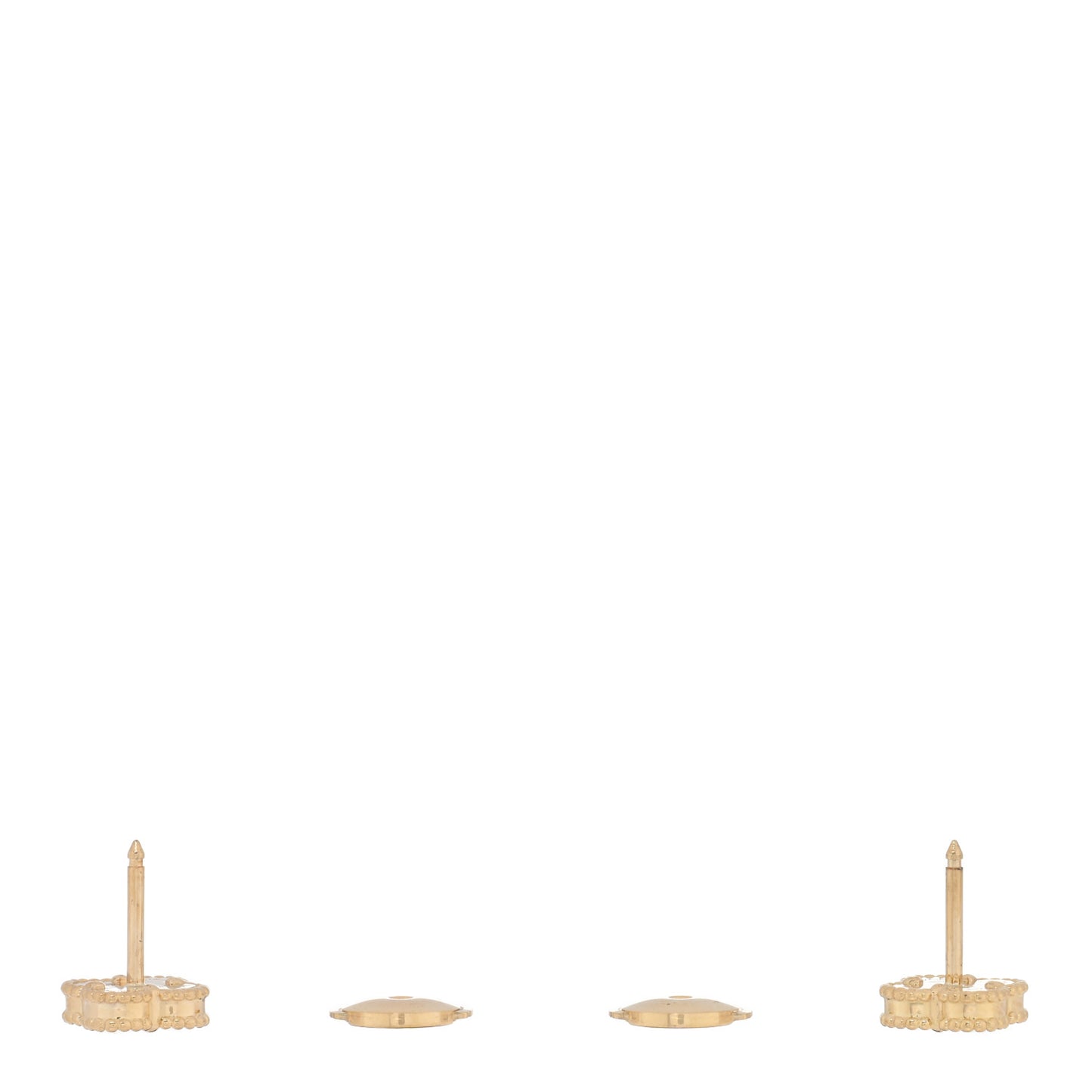 18K Yellow Gold Mother of Pearl Sweet Alhambra Earrings