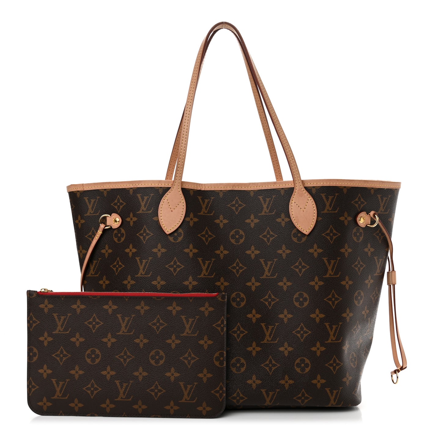 Monogram Neo Neverfull MM Cherry