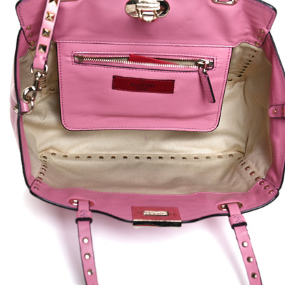 Valentino Garavani Vitello Small Rockstud Tote Ninphea 5 of 12