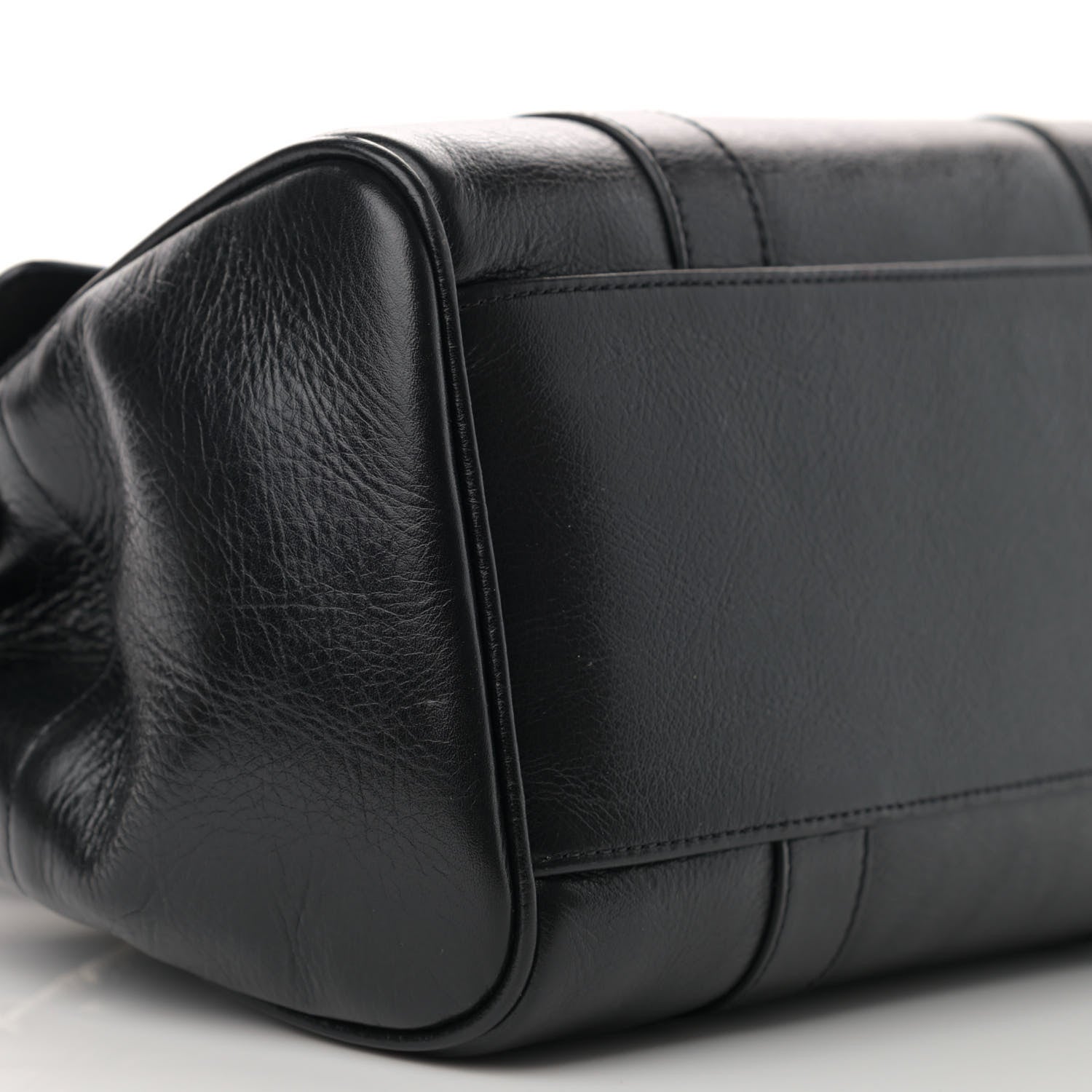 Mulberry Natural Vegetable Tanned Small Bayswater Black 9 of 10