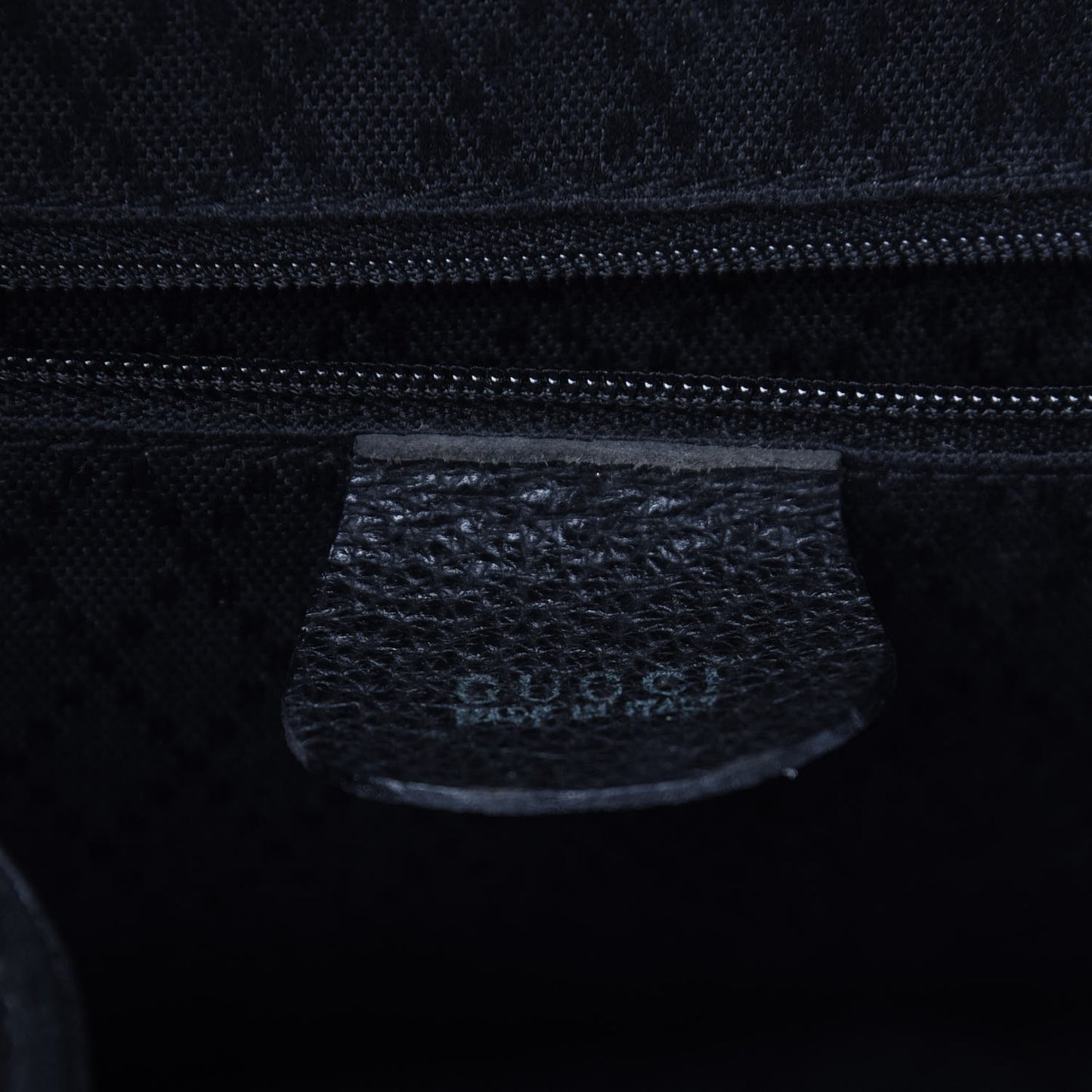 Suede Bamboo Backpack Black