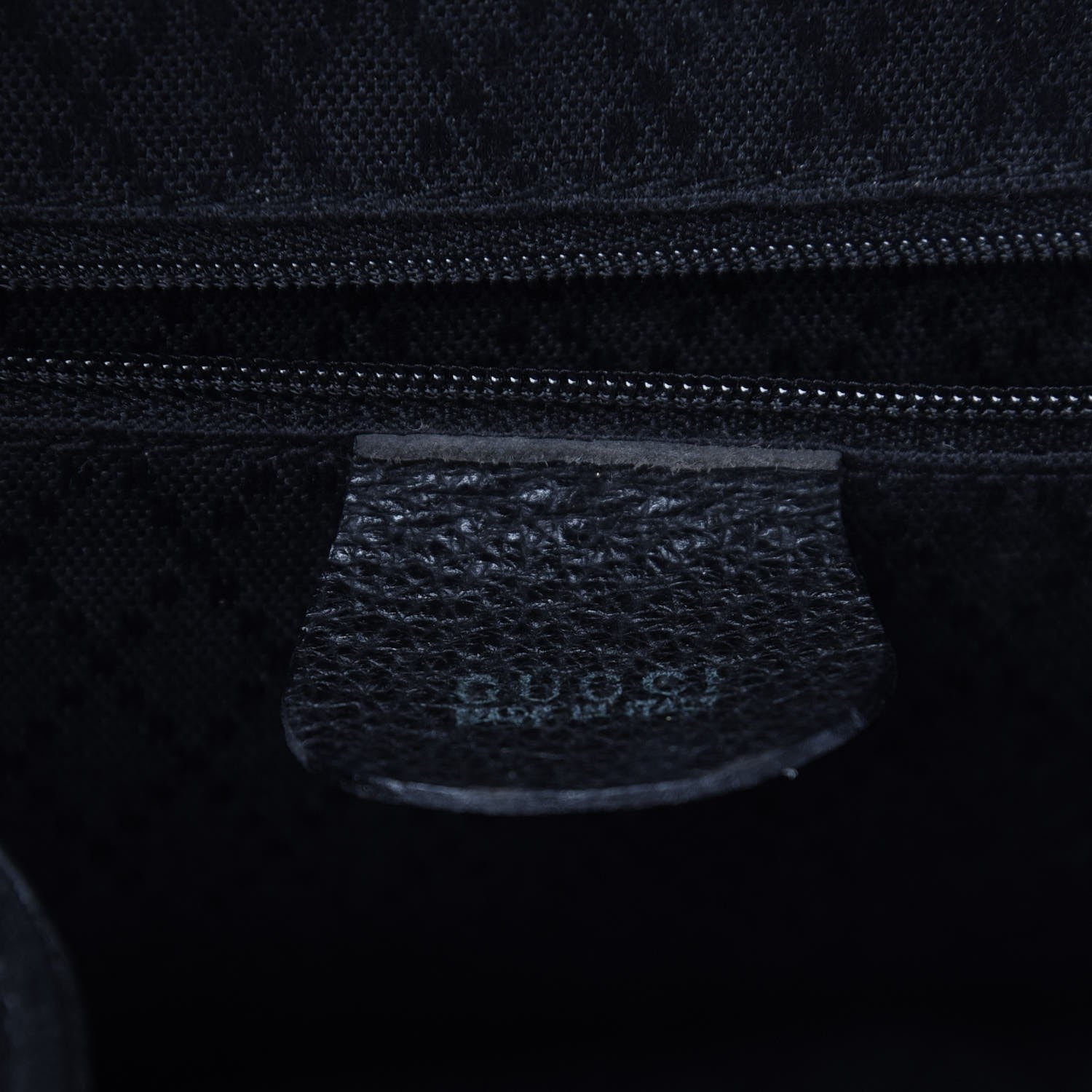 Gucci Suede Bamboo Backpack Black 6 of 16