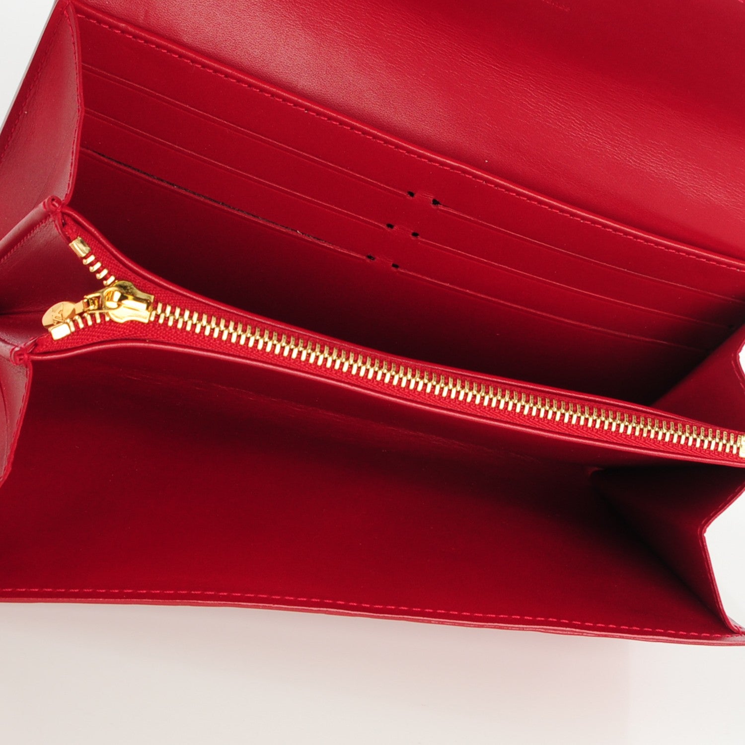 Louis Vuitton Vernis Sarah Wallet Pomme D'Amour 5 of 7