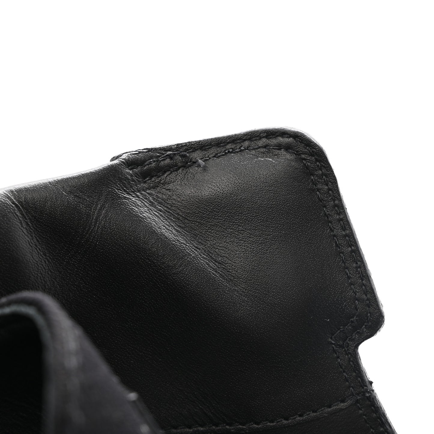 Canvas Calfskin Laureate Platform Desert Boots 40 Black