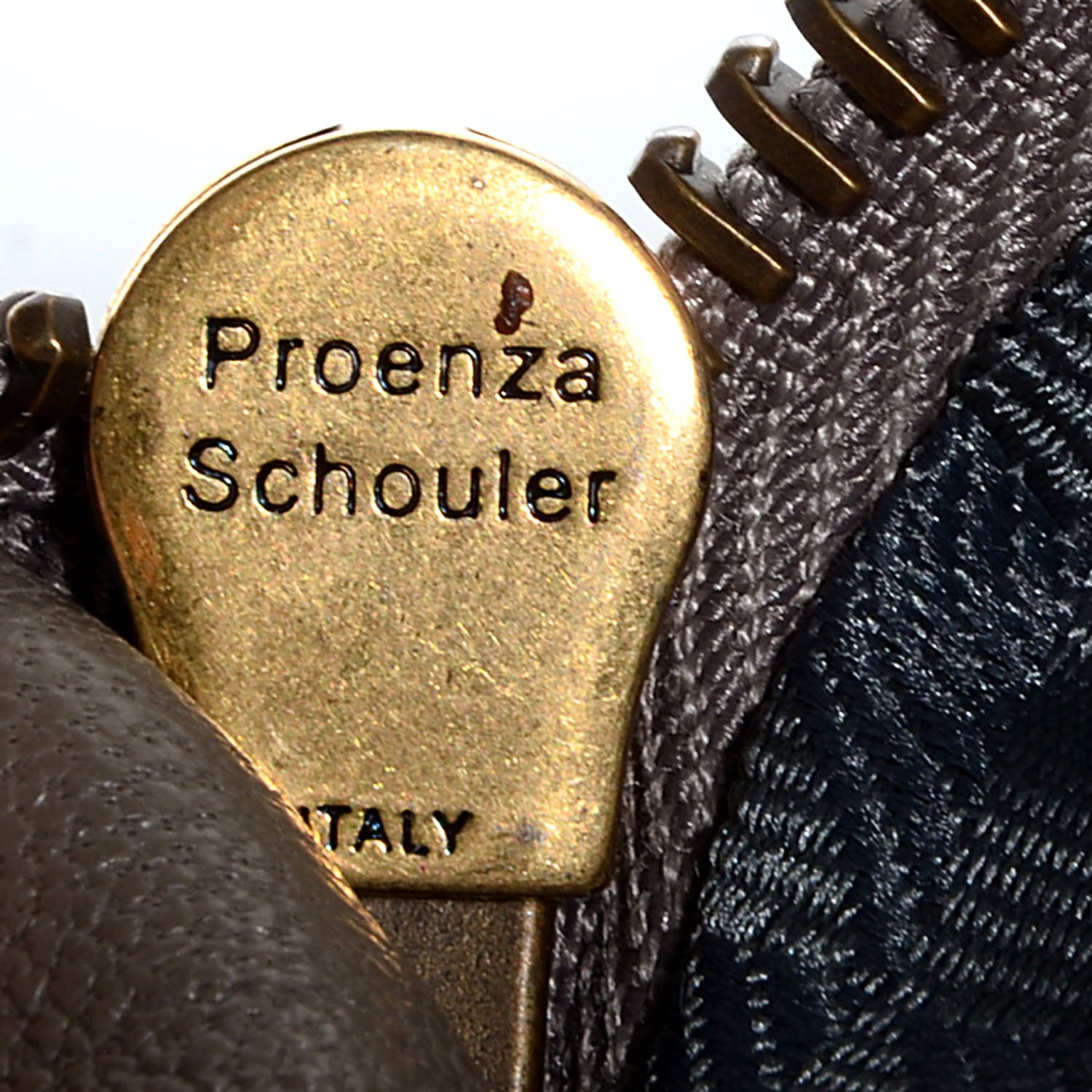 Proenza Schouler Lambskin PS1 Medium Satchel Smoke 10 of 14